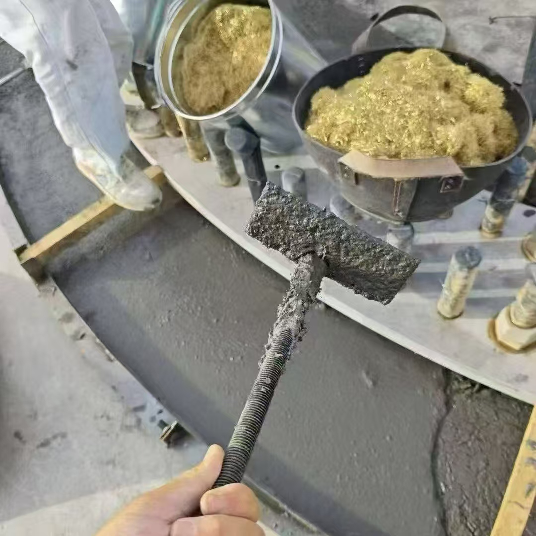 西青C120钢纤维高强无收灌浆料 轧机压缩机汽轮机发电机锻压设备底座灌浆材料